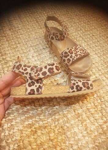 H&M Leopar sandalet 