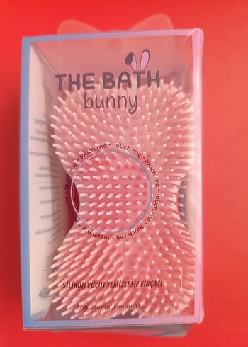 The Bath Bunny Silikon Vücut Temizleme Fırçası
