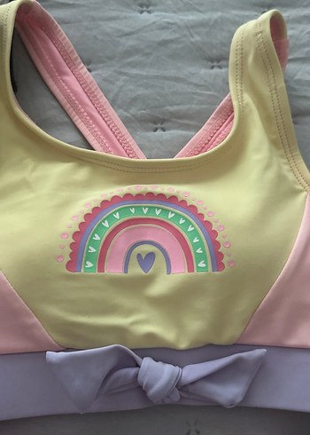 LC Waikiki Kız Çocuk Pastel Renkli Bikini ve Mayo