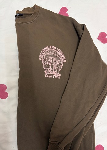 Kahverengi salaş baskılı sweet - Görsel 2