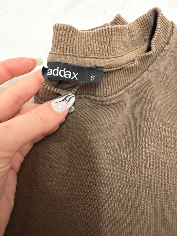 Kahverengi salaş baskılı sweet - Görsel 3