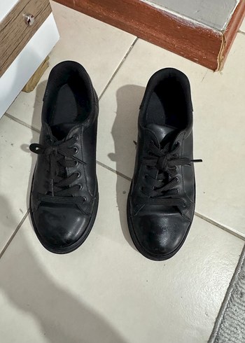 Siyah Kadın Sneakers - Görsel 2