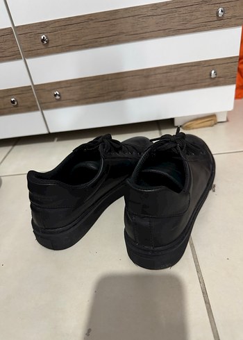 Siyah Kadın Sneakers - Görsel 3