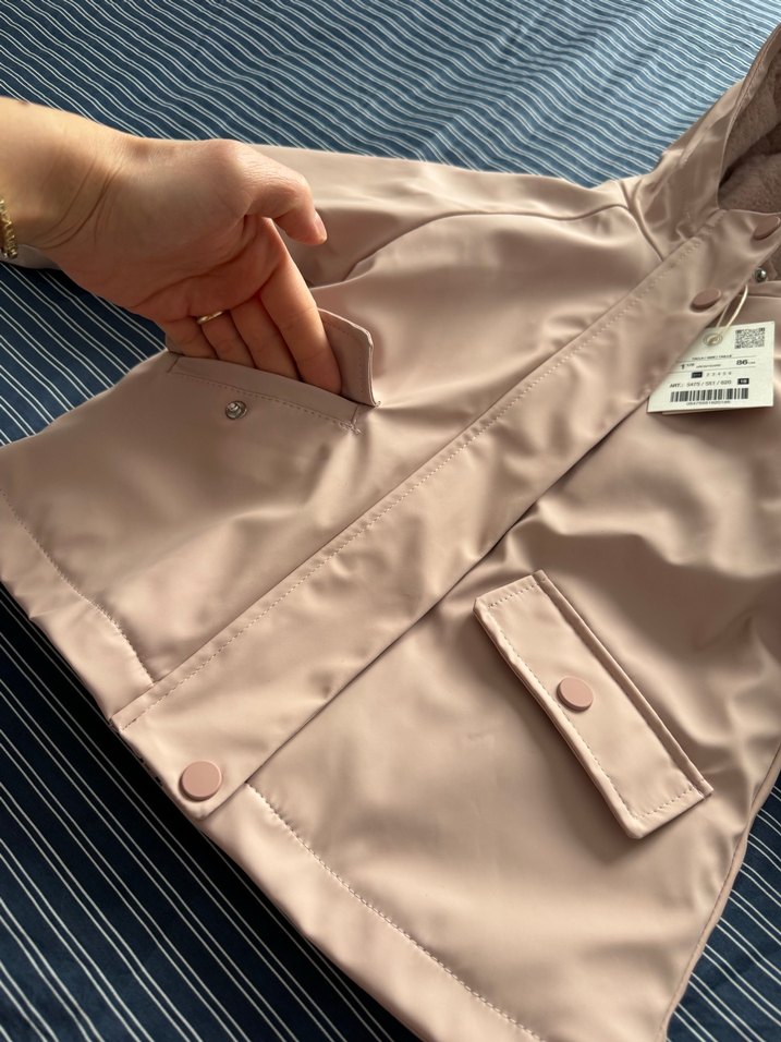 Zara Çocuk Mont Kabam Yağmurluk - Görsel 4