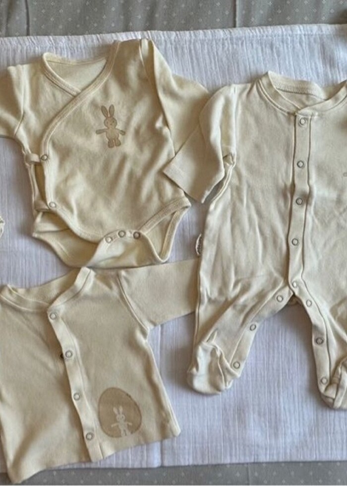 8 Parça Yenidoğan Hastane Çıkış Seti - Görsel 2