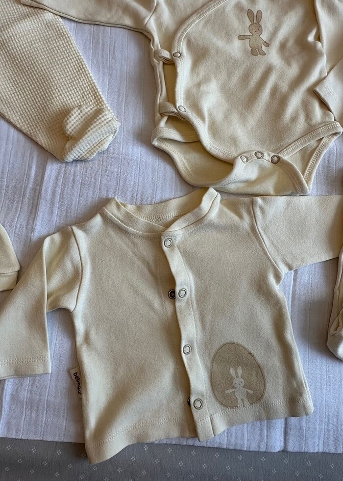 8 Parça Yenidoğan Hastane Çıkış Seti - Görsel 4