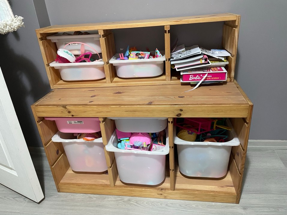 İkea trofast masif ahşap - Görsel 2