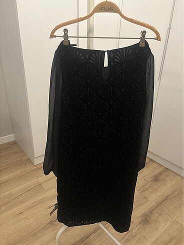 Kadın siyah elbise - Görsel 3