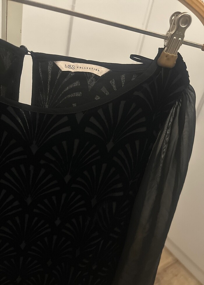 Kadın siyah elbise - Görsel 2