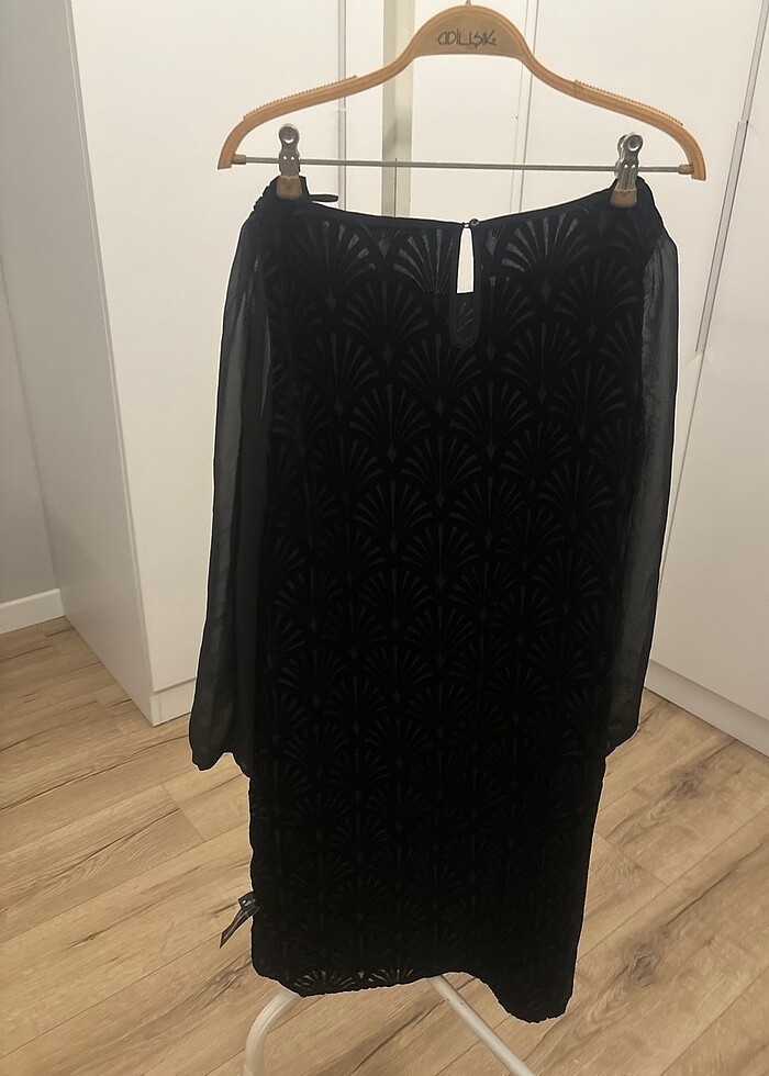 Kadın siyah elbise - Görsel 3