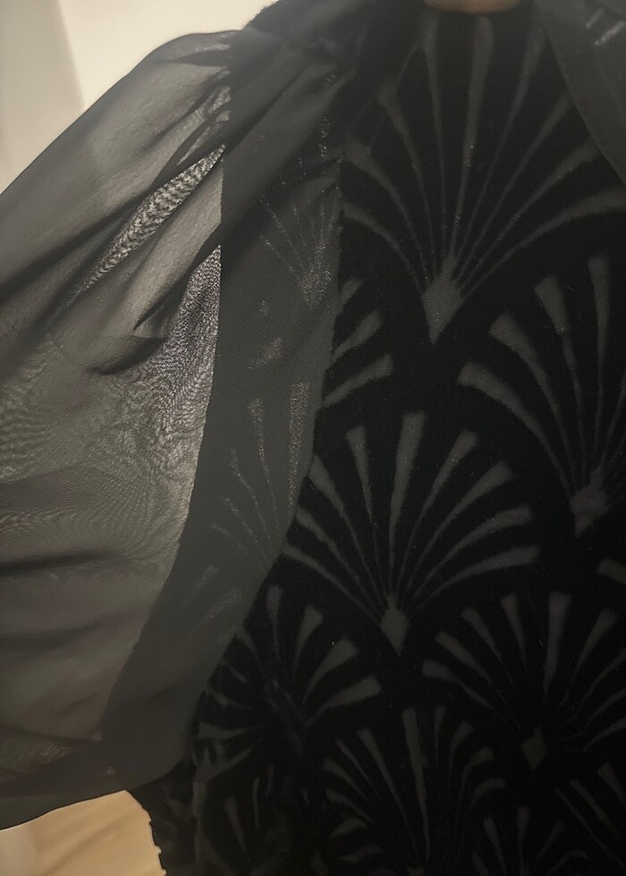 Kadın siyah elbise - Görsel 4