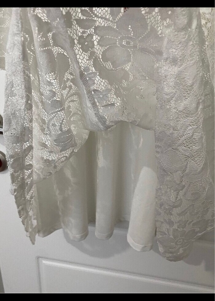 Kadın beyaz elbise - Görsel 3