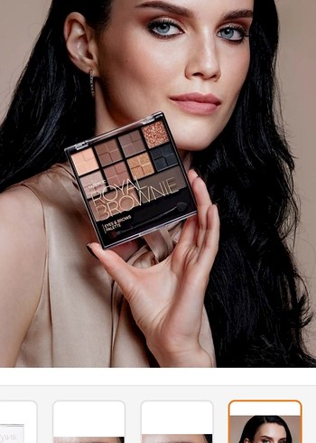 FABERLİC Bej Tonlarında Royal Brownie Göz Farı Paleti - Görsel 3