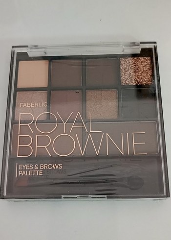 FABERLİC Bej Tonlarında Royal Brownie Göz Farı Paleti - Görsel 5