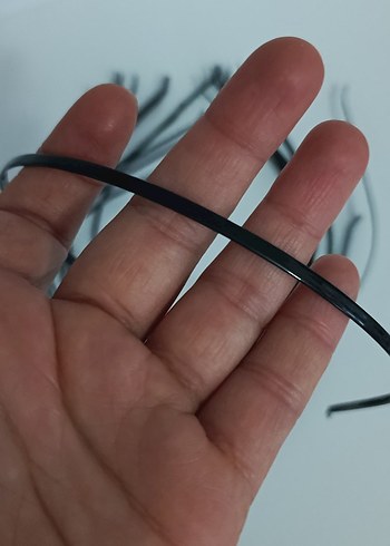 Siyah metal taç - Görsel 2