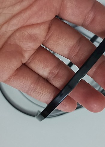 Siyah metal taç - Görsel 7