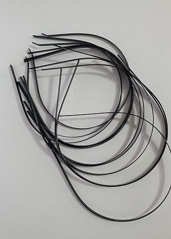 Siyah metal taç - Görsel 5