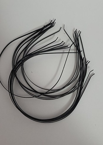 Siyah metal taç - Görsel 8