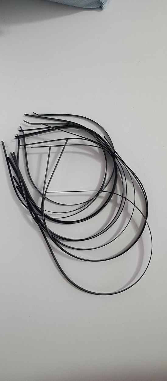 Siyah metal taç - Görsel 4