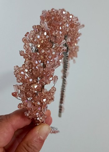 taşlı taç toka. - Görsel 4