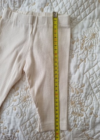 Kız Bebek Fitilli Tayt Kapri - Görsel 4