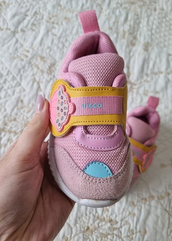 Kız Çocuk Pankek Pancakes desenli Spor Ayakkabı - Görsel 2