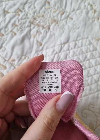 Kız Çocuk Pankek Pancakes desenli Spor Ayakkabı - Görsel 7