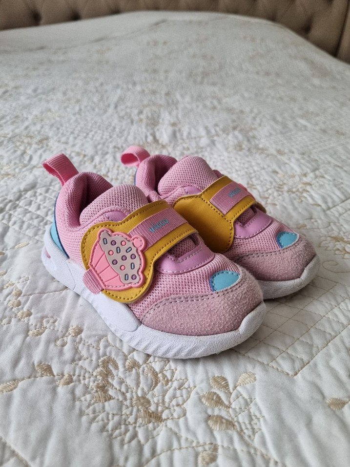 Kız Çocuk Pankek Pancakes desenli Spor Ayakkabı - Görsel 3