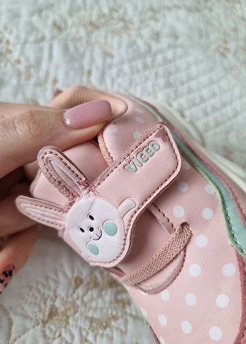 Kız Çocuk Tavşan desenli Spor Ayakkabı - Görsel 8