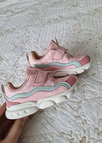 Kız Çocuk Tavşan desenli Spor Ayakkabı - Görsel 5