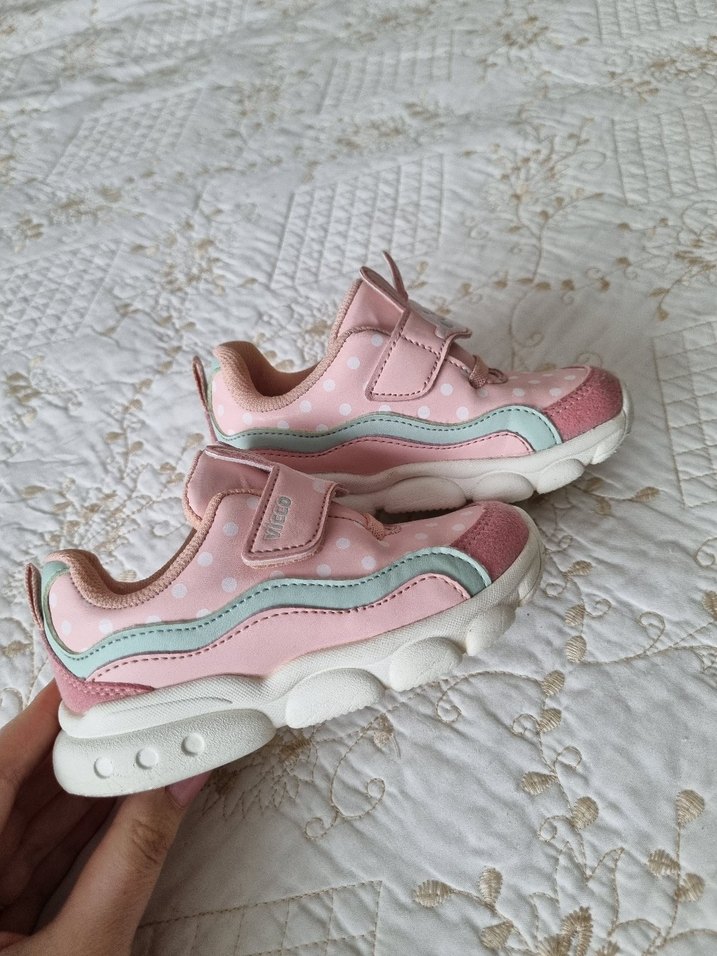 Kız Çocuk Tavşan desenli Spor Ayakkabı - Görsel 5