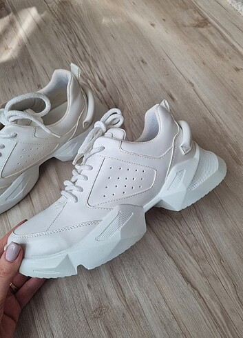 40 Beden beyaz Renk Kadın Spor Ayakkabı Sneaker