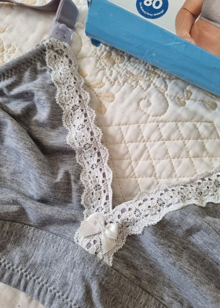 Dantelli Emzirme Sütyeni 80 - Görsel 2