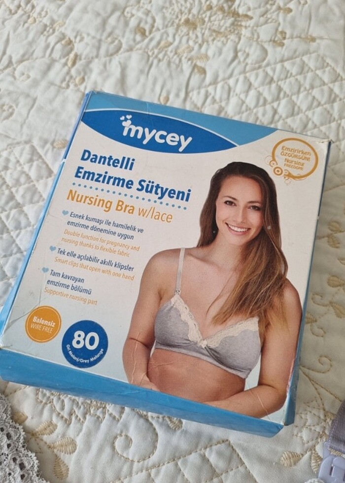 Dantelli Emzirme Sütyeni 80 - Görsel 3