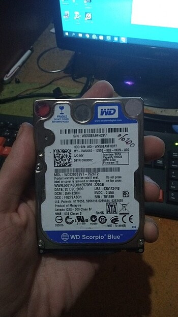 Wd 320gb hdd
