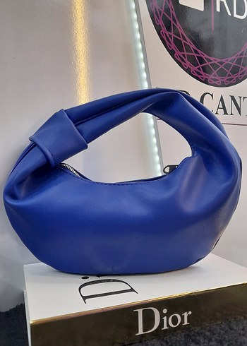 Bottega Model Saks Mavi Kadın Çanta - Görsel 3