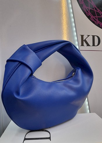 Bottega Model Saks Mavi Kadın Çanta - Görsel 5