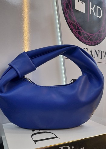 Bottega Model Saks Mavi Kadın Çanta - Görsel 2