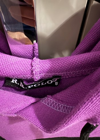 Mor Siyah Renkli Erkek Sweatshirt - Görsel 4