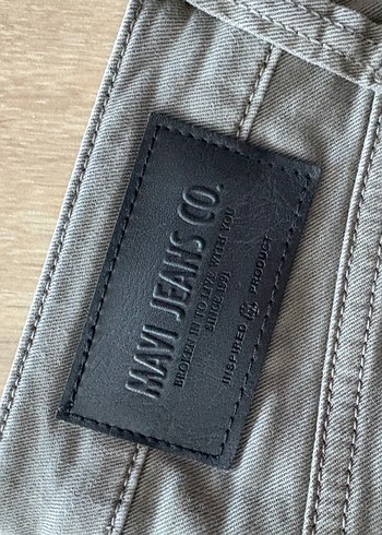 Gri Regular Fit Erkek Kot Pantolon - Görsel 2