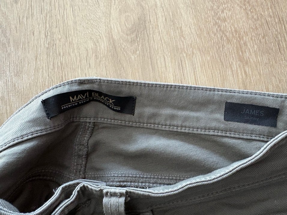 Gri Regular Fit Erkek Kot Pantolon - Görsel 3