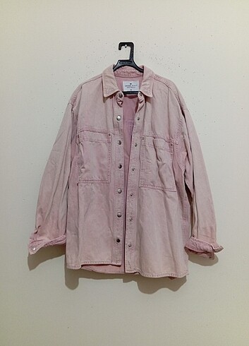 Pembe kot ceket