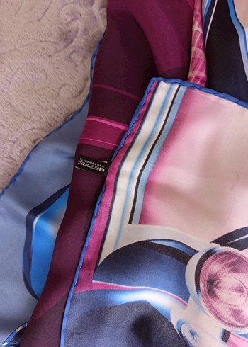 silk home marka ipek eşarp - Görsel 3