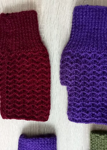 Örgü Eldiven, kadın - Görsel 4