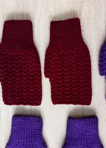 Örgü Eldiven, kadın - Görsel 2