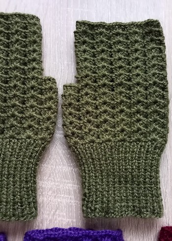 Örgü Eldiven, kadın - Görsel 10