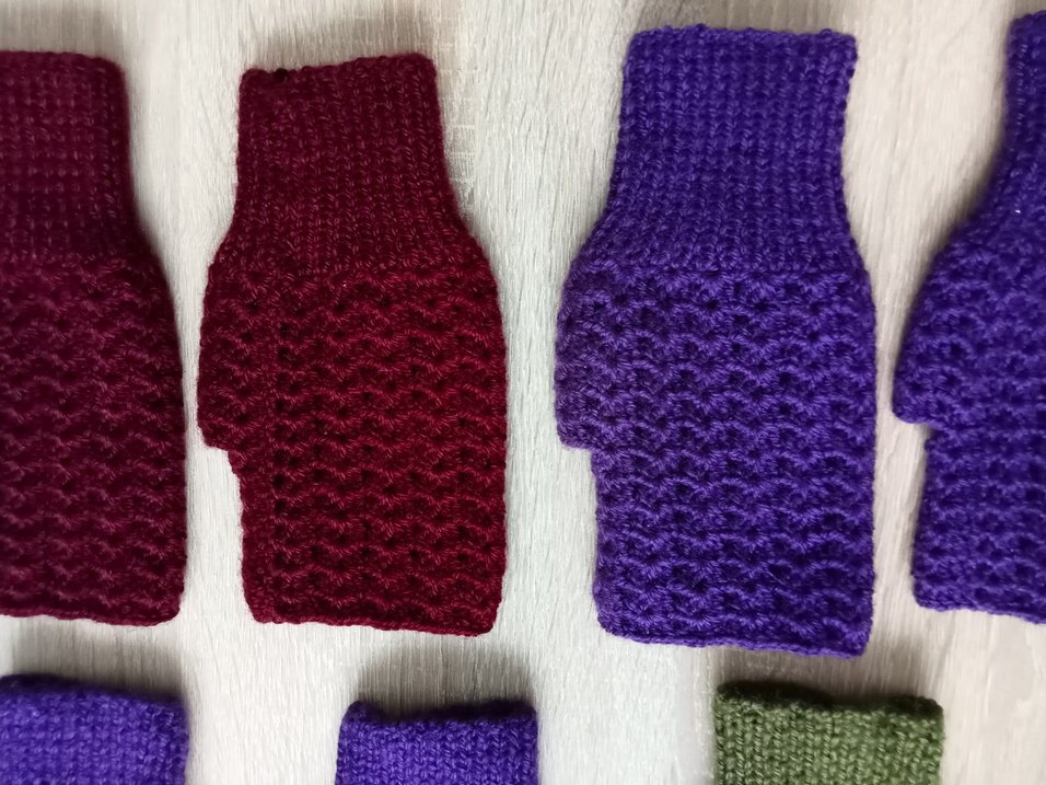 Örgü Eldiven, kadın - Görsel 4