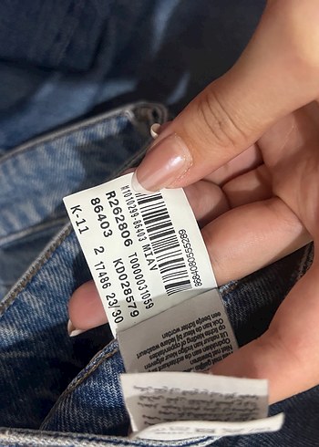 Mavi miav ındigo jean - Görsel 4