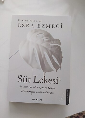 Süt lekesi cok güzel bir kitap