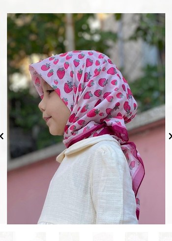Başörtü dükkânı çocuk eşarp - Görsel 14